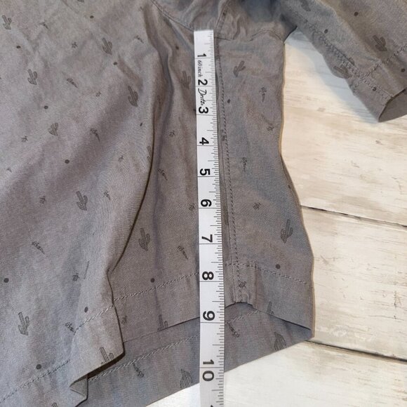 Penguin Original by Munsingwear Men's Size 38 Gray Shorts Graphic Print Cactus - Picture 5 of 8